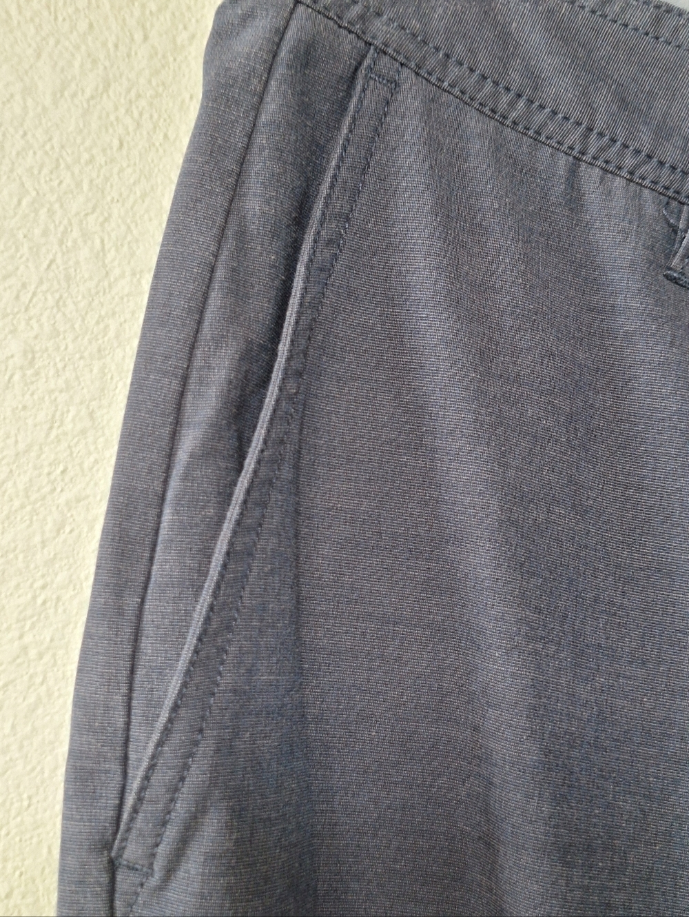 Linksoul Boardwalker Chino Pants Mens 35Sx30 Blue Golf Performance Lightweight - Picture 4 of 8